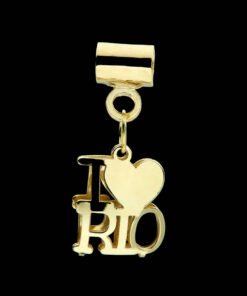 BERLOQUE OURO 18K I LOVE RIO | BK44