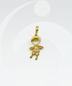 PINGENTE OURO 18K MENINO MEDIO | PI_012BAT