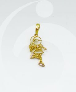 PINGENTE OURO 18K MENINA PEQUENO | PI_011BAT
