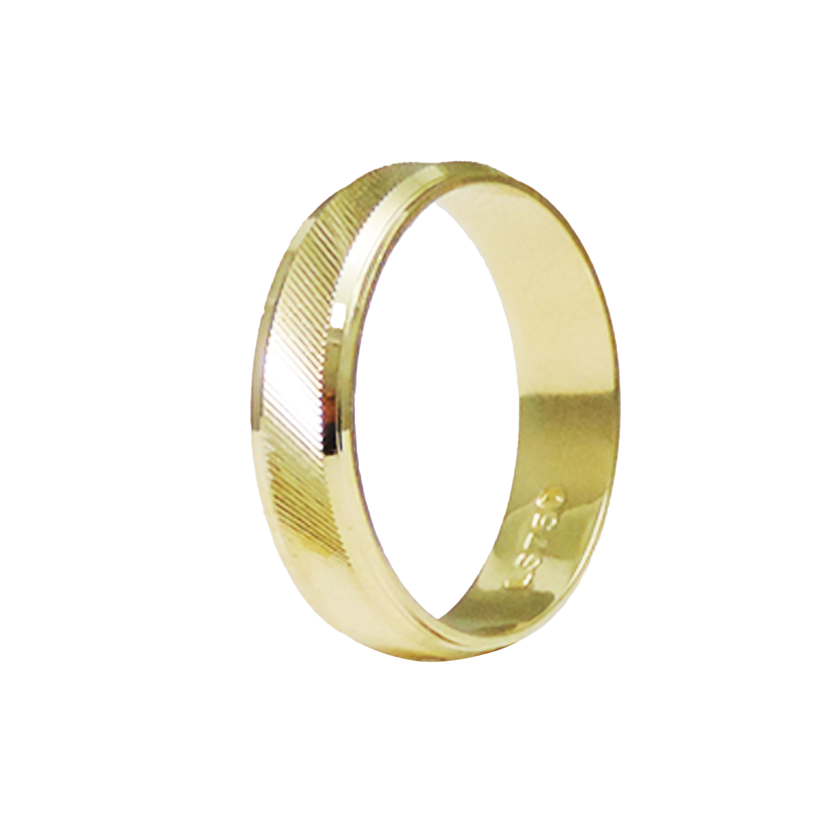 PAR DE ALIANÇAS OURO 18K CÔNCAVA BIG CROWN