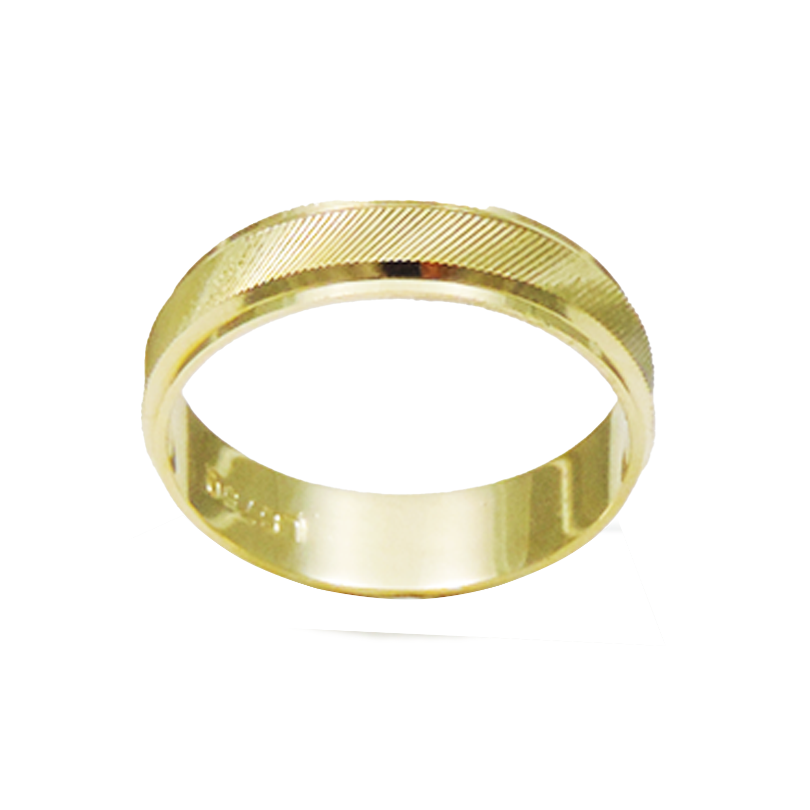 PAR DE ALIANÇAS OURO 18K CÔNCAVA BIG CROWN - Imagem 3