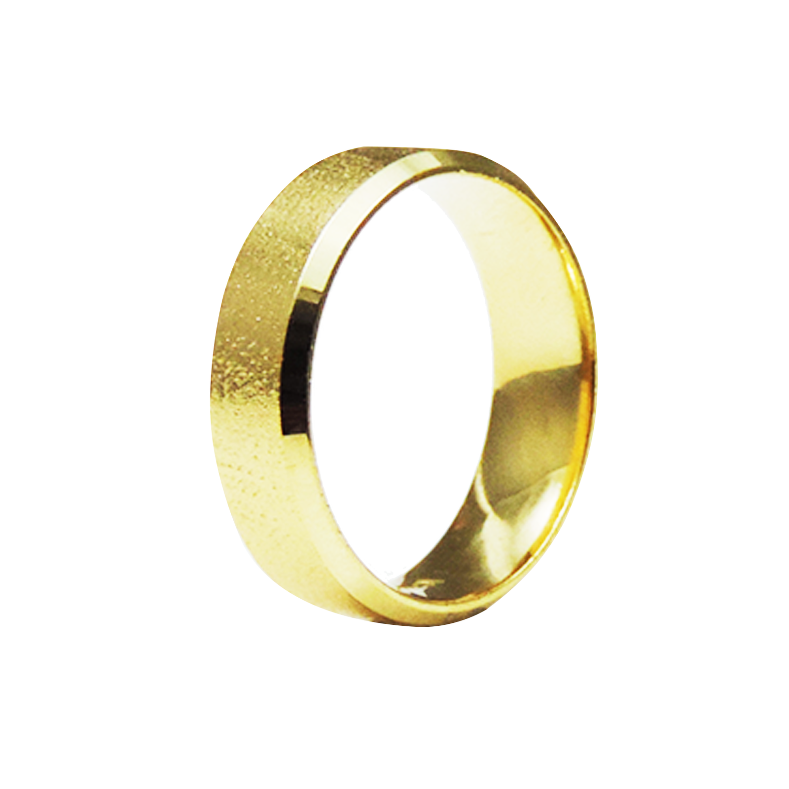 PAR DE ALIANÇAS OURO 18K RETA DESERT