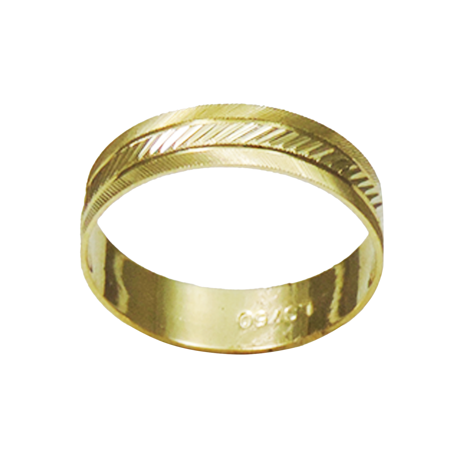 PAR DE ALIANÇAS OURO 18K RETA DUAL MOVE - Imagem 3