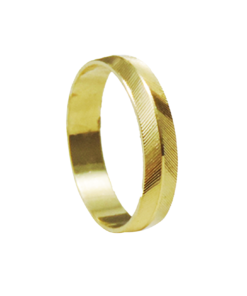 Alternative view of PAR DE ALIANÇAS OURO 18K RETA MOVEMENT