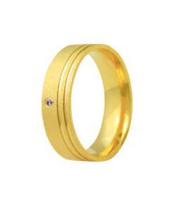 PAR DE ALIANÇAS OURO 18K RETA PAVO DIAMOND