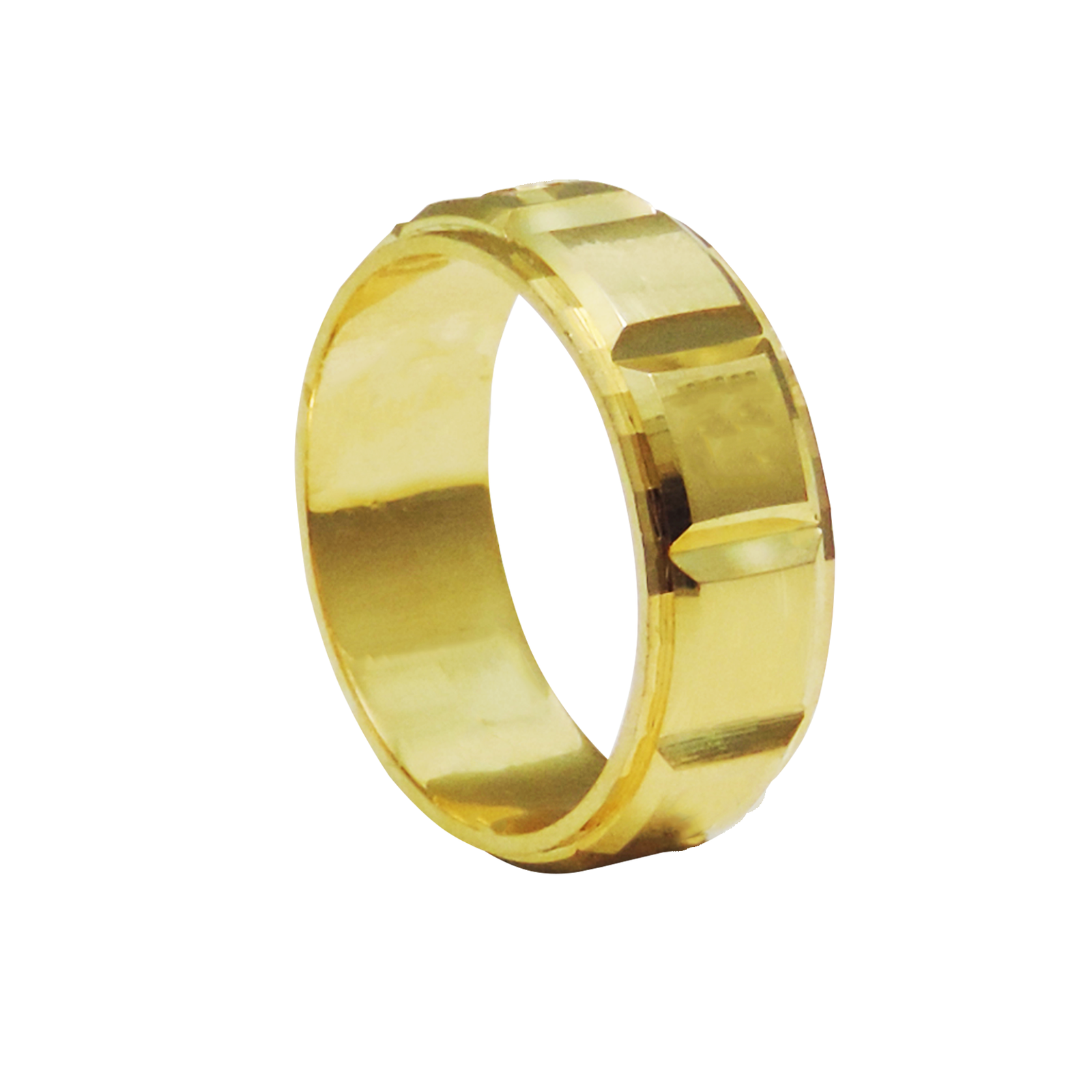 PAR DE ALIANÇAS ALIANÇA OURO 18K RETA SQUARES - Imagem 2