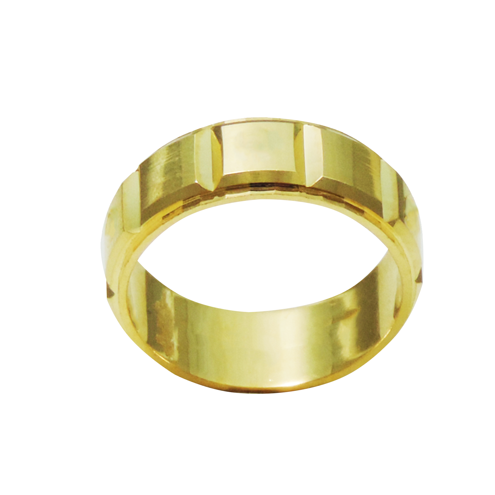 PAR DE ALIANÇAS ALIANÇA OURO 18K RETA SQUARES - Imagem 3