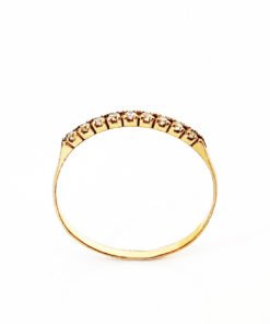 Alternative view of ANEL OURO 18K APARADOR AQUILA ZIRCONIA