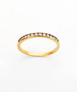 Alternative view of ANEL OURO 18K APARADOR VOLANS DIAMOND