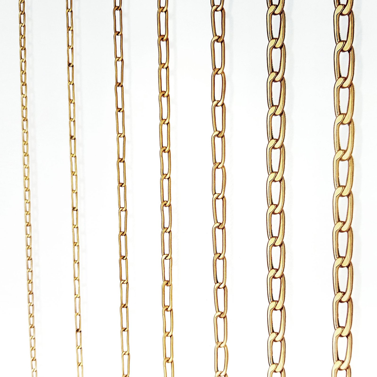 CORRENTE OURO 18K ELOS LONGOS 020 MAIOR - Imagem 2