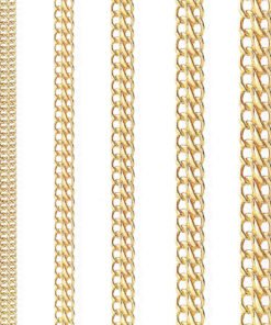 Alternative view of PULSEIRA OURO 18K GROUMET DUPLA 080